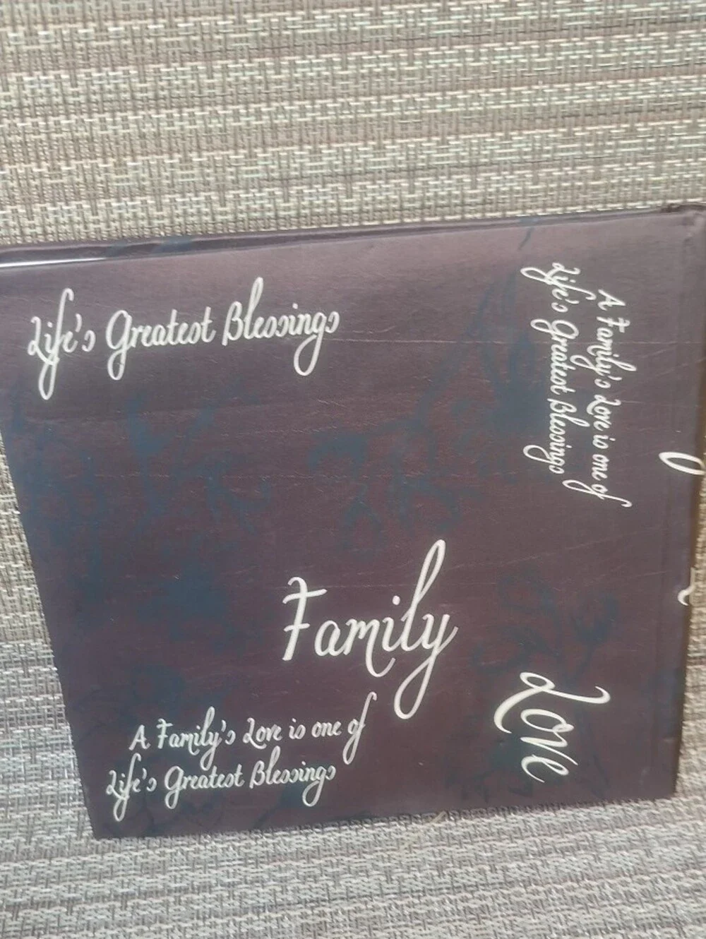 Family Love Photo Frame , Album- Brown 
